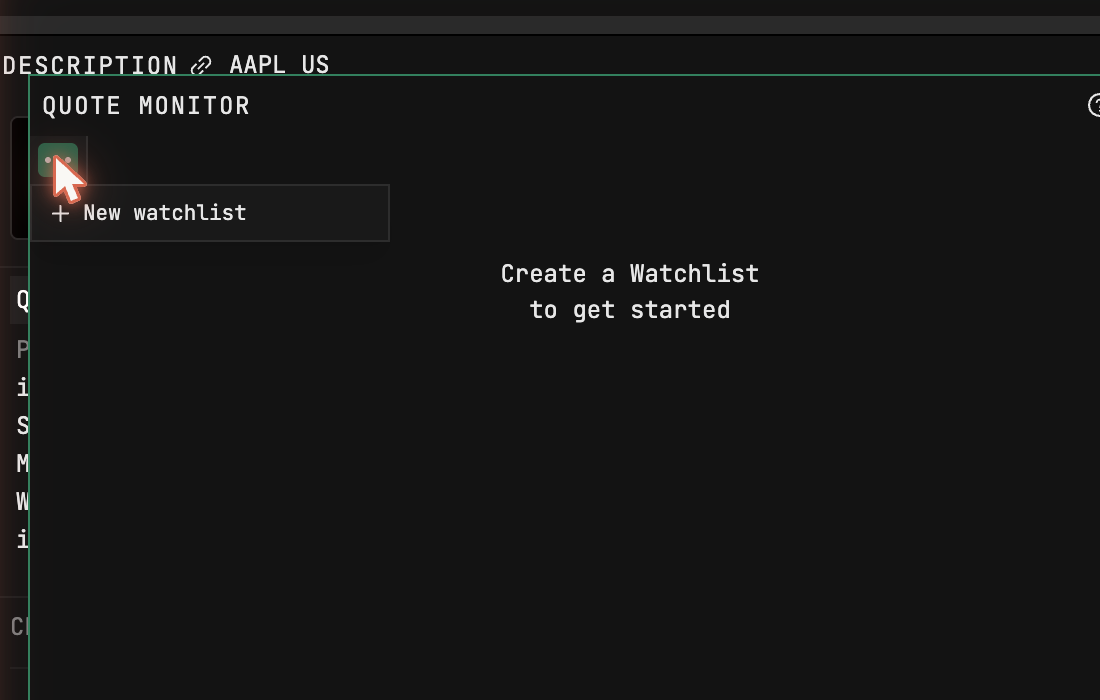 The … menu is where lists are born — and every list you make is universal, usable from any window or layout